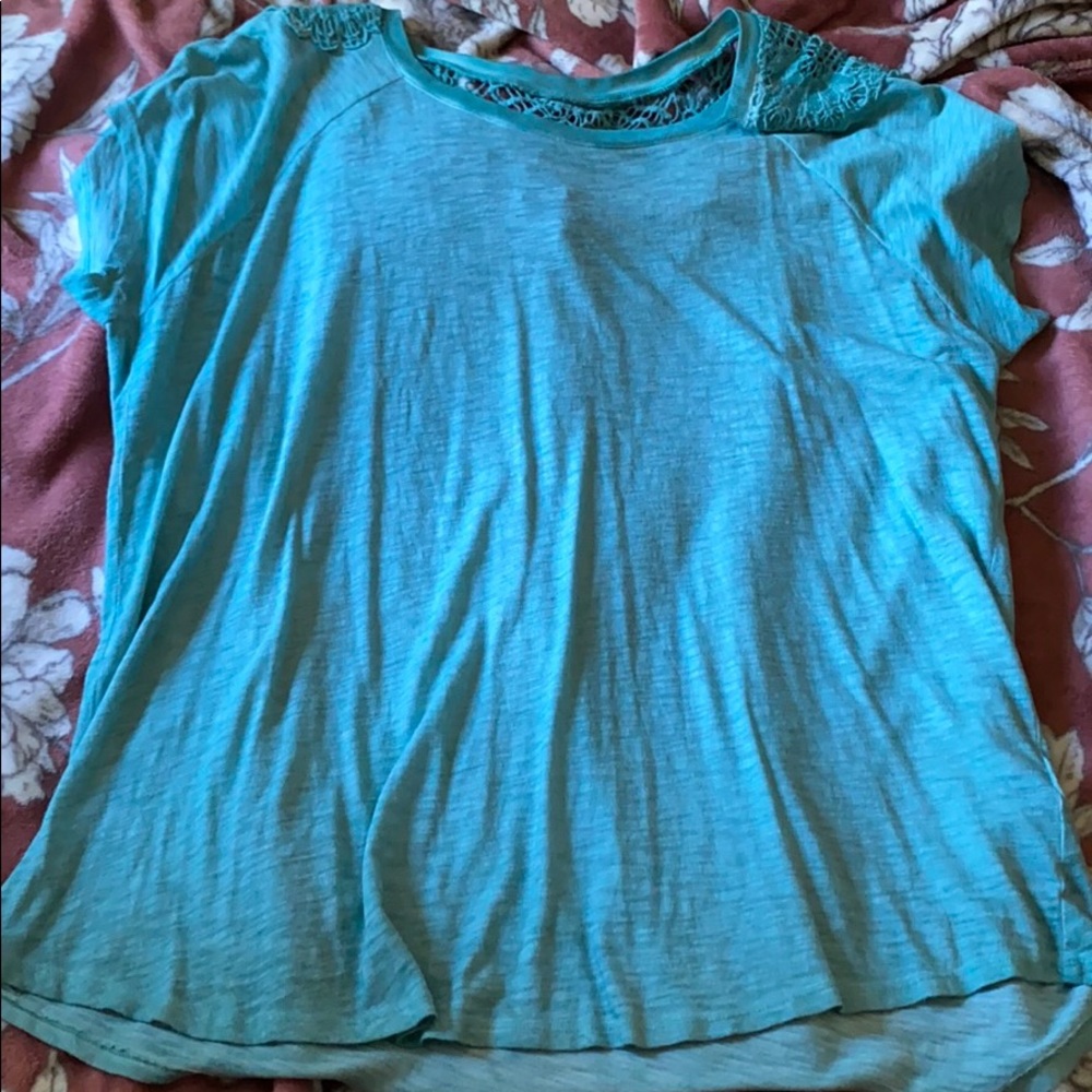 Turquoise T-shirt